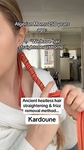 HEATLESS HAIR STRAIGHTENING MADE EASY 😍✨ Get sleek, straight hair without any heat damage! Try this easy heatless method for smooth, shiny locks. 💁‍♀️🔥❌ #HeatlessHair #HairStraightener #HeatlessHairstyles #HealthyHair #HairCareTips #NoHeatDamage #HairRoutine #BeautyHacks #SleekHair #FYP | Melody Ezgi Aslan