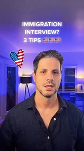🇺🇸✈️ Visa or Immigration interview? #immigration #immigrationlawyer #immigrant #consulate #airport | Immigration TV