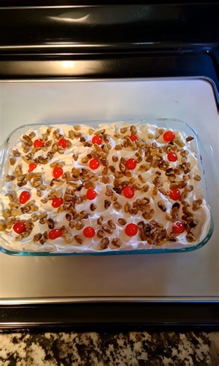 Skip the hassle and make this insanely easy Banana Split Cake—no baking required! 🍌🍒 Layers of graham crackers, creamy filling, and fresh fruit make this dessert a crowd-pleaser | Tasteful