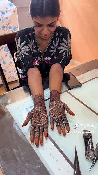 Bridal Henna Designs for Kavitha's Wedding