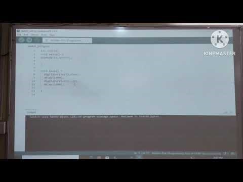EMBEDDED SYSTEMS LAB TUTORIAL 2: BLINKING OF LED WITH ARDUINO DUE BOARD using digitalWrite Command