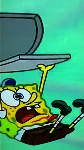 Squidward and SpongeBob Screaming