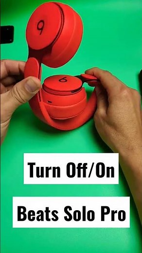 Beats Solo Pro: How to Turn OFF & ON