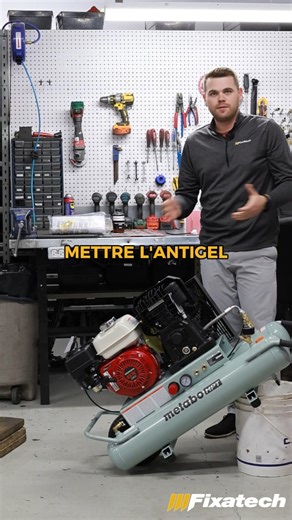 🎥 Capsule Atelier : Préparer son compresseur pour l’hiver ❄️ L’hiver arrive, et ton compresseur mérite un peu d’amour pour affronter le froid! Voici les étapes essentielles pour éviter les bris et prolonger sa durée de vie. | Fixatech