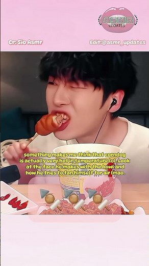 SIO ASMR Being So Extra Compilation Eating Sounds cre:‪@ASMRSio‬ #asmrfood #asmr #shorts