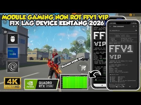 Module FFV1 Terbaru 2026: Cara Atasi Lag & FPS Drop Free Fire Paling Ampuh
