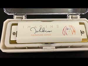 John Lennon Imagine Signature Series Harmonica (Hohner)