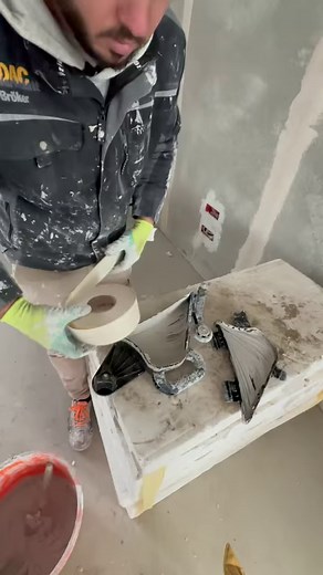 29K views · 269 reactions | Aplicare bandă îmbinări gips carton ! 珞 #anacemiconstruct #îidămbocaneală | Anacemi Construct SRL | Facebook