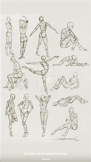 poses ideas for everyone (drawing)