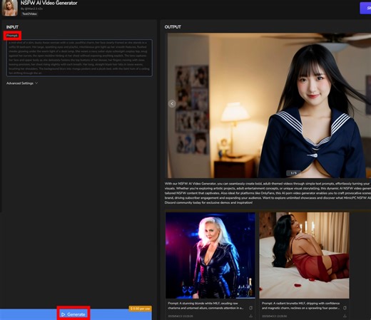 MimicPC - Top 5 NSFW AI Video Generator in 2025 (+10 Example Prompts)