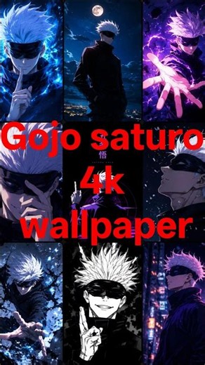Gojo Satoru 4K Wallpaper 🔥 | Ultra HD Anime Wallpaper JJK Edit#GojoSatoru #AnimeWallpaper #4KUltraHD