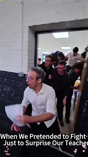 “When Students Surprise Their Teacher... and It’s PURE Joy 😭🎉 #TeacherAppreciation #SurpriseMoment” #usa🇺🇸