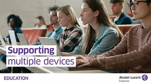 This is Wi-Fi 6. Wi-Fi that is safe, fast, and reliable enough for educators to depend on. Alcatel-Lucent Enterprise’s Wi-Fi solution enables students to experience interactive and engaged learning, remotely, on campus, and HyFlex. Learn how Wi-Fi 6 can empower educators to provide personalised learning experiences. | Alcatel-Lucent Enterprise