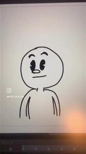 DAY 3 — Expression Animation Study 🌀 #drawing #animation #shorts