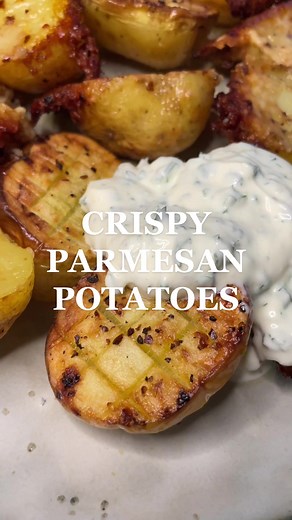 Delicious Crispy Parmesan Potato Recipe