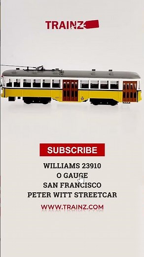 Williams 23910 Peter Witt San Francisco Streetcar