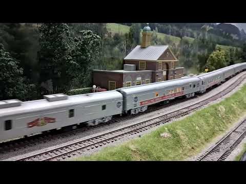 Ringling Brothers Train on the Providence Northern Model RR Club Layout