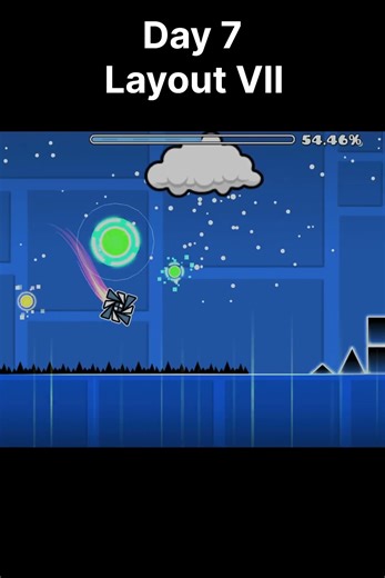 Day 7 #geometrydash #gaming #gamingshorts #gd