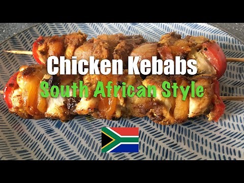 How to make: Chicken Kebabs (Sosaties) South African style