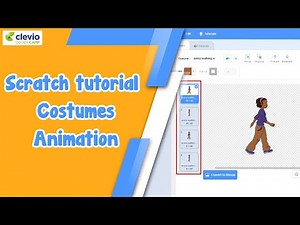 Scratch tutorial : Costumes Animation