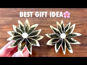 Dollar Bill Origami Flower 🌸 Easy DIY Gift for Mother’s Day (Step-by-Step)