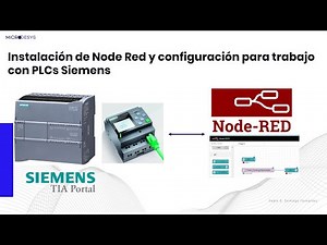 Instalación de Node Red en Windows y configuración para trabajar con Siemens