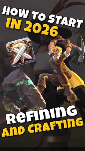 Albion Online 2026 | Refining & Crafting Guide #albiononline #albiononlineguide #albion