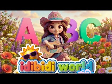 The Best ABC Song | Learn The ABC Nursery Rhyme | First ABC Song | idibidi world | A for Apple Song