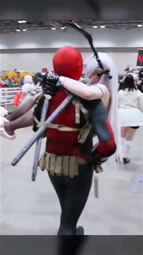 Deadpool's New Girlfriend?unexpected Cosplay Fun 死侍的新女友？意想不到的cosplay #speedsong #song #dance #music