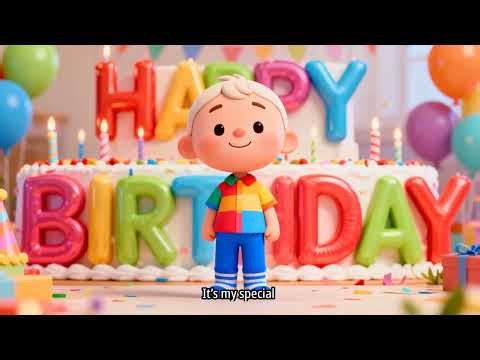 Birthday Party Song for Kids 🎈🎂 | Fun Birthday Sing Along!