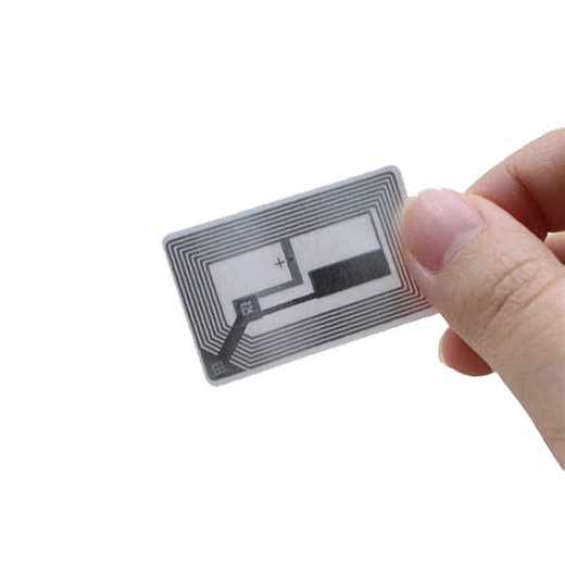 Customization 13.56MHz RFID Inlay Self Adhesive Sticker Label NFC PVC Coated Paper Tag
