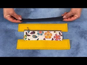 HOW TO MAKE A PENCIL CASE A USEFUL AND CREATIVE GIFT / STEP-BY-STEP SEWING TUTORIAL:
