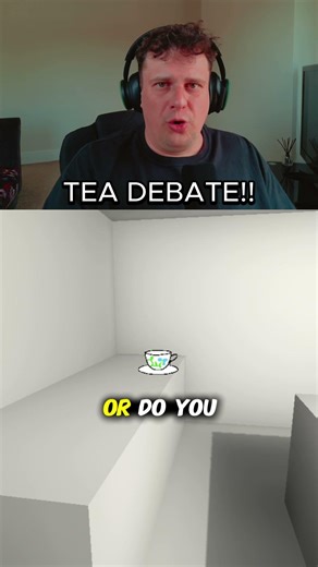 Can we end this debate here please... ☕🫖 #funny #gaming #comedy #debate #tea