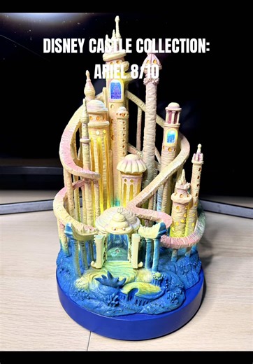 I am officially 1/2 way to collecting the whole Disney Castle collection! 🧜🏻‍♀️🐠 #disney #disneycollection #disneycastle #disneyprincess #thelittlemermaid