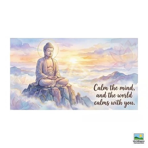 Serene Buddha: Calm the Mind (Canvas Slideshow)