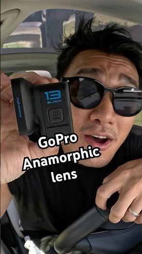First look at the GoPro Anamorphic lens mod! Full video on the channel!
