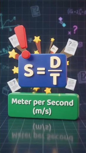 Class 9 Physics: Speed Formula ⚡Motion Part 2 #science