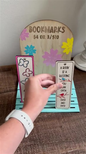 Bookmark Display Stand Digital File Bookmark Display Laser SVG Bookmark Holder Laser Cut Bookmark Display File for Laser Cutter - Etsy