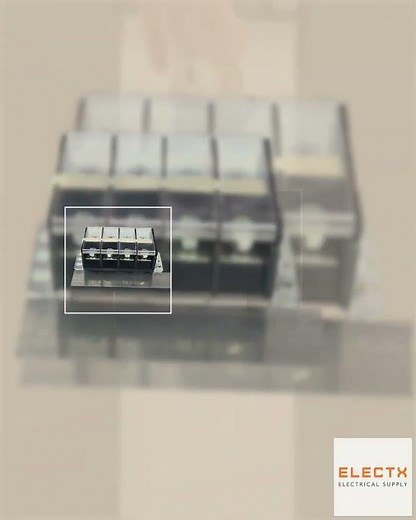 Auspicious 100A Terminal Block with Cover 4 Pairs 600V