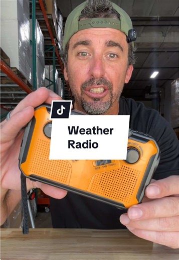 Disaster weather radio. #weatherradio #disaster #prepared #beready