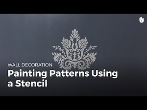 Painting with Wall Stencils | DIY Projects