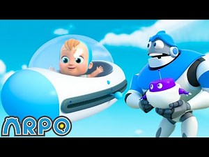 BABY DANIEL IS FLYING! 🚁ARPO Full Episodes | 1 HOUR | 2026 Cartoon Collection | Funny Kids Cartoons