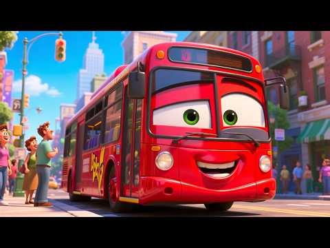 Beep Beep Bus Numbers 🚌🔢 Fun Counting Song | Kids 123 & Learning Adventure