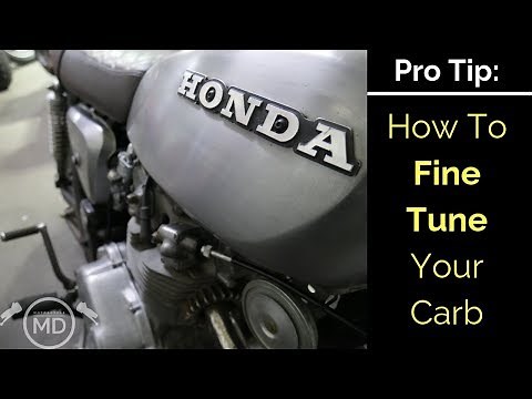 Carburetor Adjusting: Idle Drop Procedure
