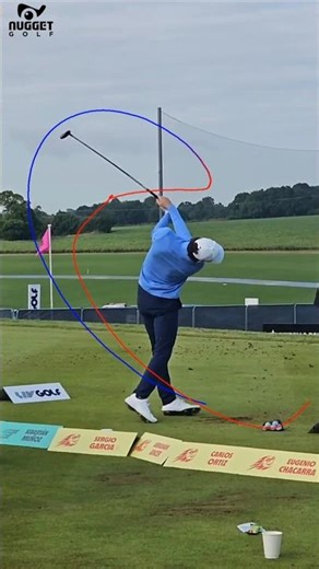 Joaquin Niemann Swing Path Breakdown with Nugget Golf Tracer