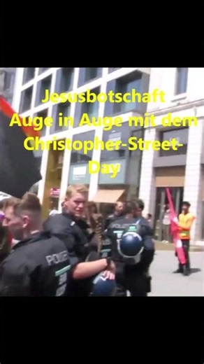 Bei CSD erschallt JESUSRUF! #jesus #csd
