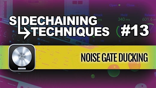 Logic Pro 11 侧链处理｜ #13 噪声门闪避效果