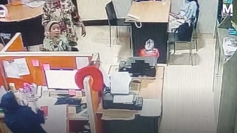 Flying rats! Rodent causes panic after falling from office ceiling