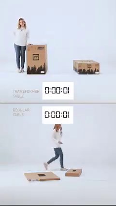 7K views · 23 reactions | Transformer Table VS Regular Table We...
