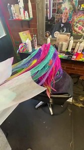 34K views · 958 reactions | Just like Candy? Without a doubt @unicorn_manes_bymykey is always creating the most colorful & luscious manes! 殺 Use Ultra Violet, Pink Warrior, Electric Banana, and Sirens Song each mixed with Pastel-izer! ⚡️ | Manic Panic | Facebook